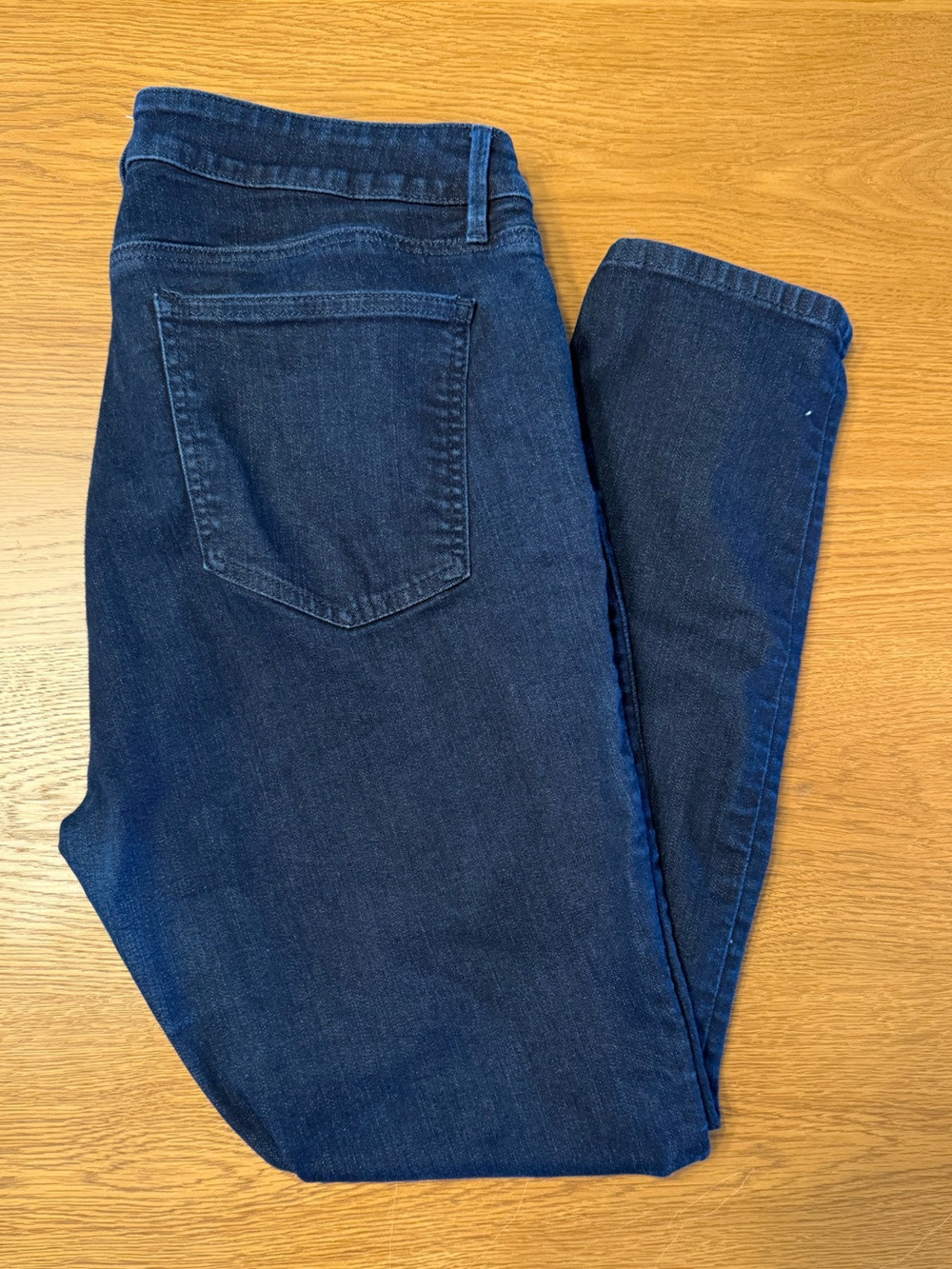 Ann Taylor Men's Straight-Leg Jeans in Dark Indigo
